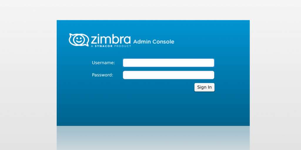 zimbra client log in